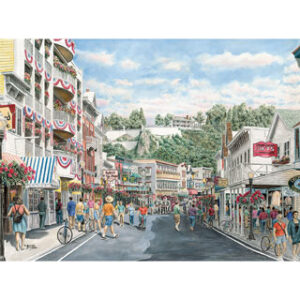 Main St. Mackinaw 1000 Piece Jigsaw Puzzle